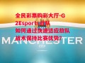 全民彩票购彩大厅-G2Esports战队如何通过快速适应敌队战术保持比赛优势？